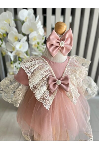 Inovius Rochita Botez Lil, Roz Pudra - DPH85 - Marime: 0-3 Luni