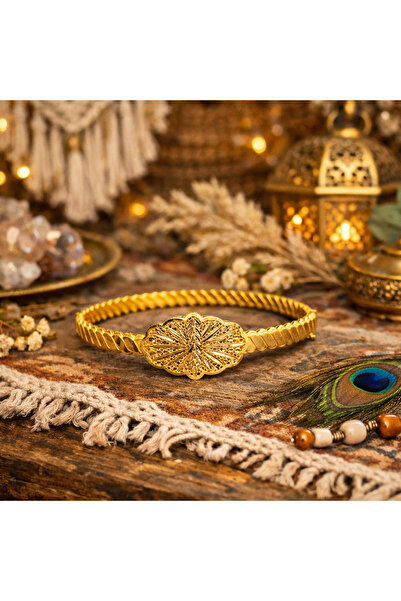 DİLEK KUYUMCULUK Altın kelepçe bileklik