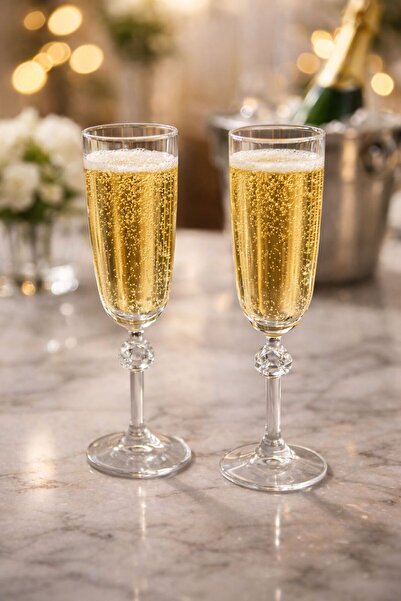 GenelTedarik Paşabahçe 2'li Şampanya Kadehi