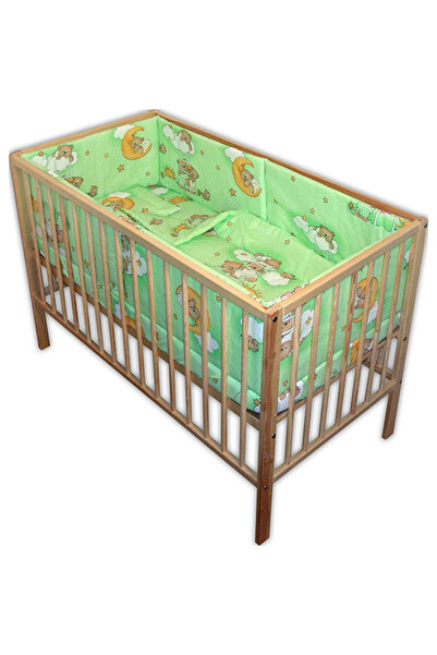 Hubners Bear Easy Sleep Crib Bedding 5 τεμάχια πράσινο