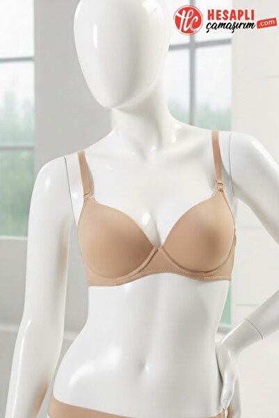 Le Jardin Women's Micro Fabric Supportless Covered Underwire Boxed Single Bra