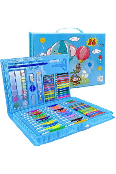 Ominii حقيبة رسم للأطفال، حقيبة تلوين للأطفال، مجموعة رسم للأطفال مكونة من 86...