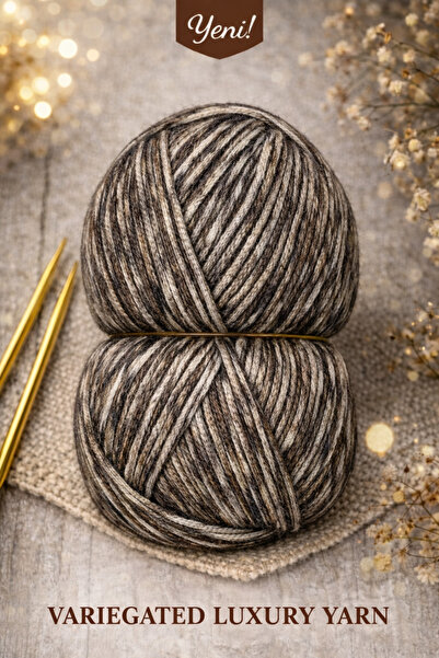 Yün-İpek İplik 762 Gram ( 10 Adet Yumak )
