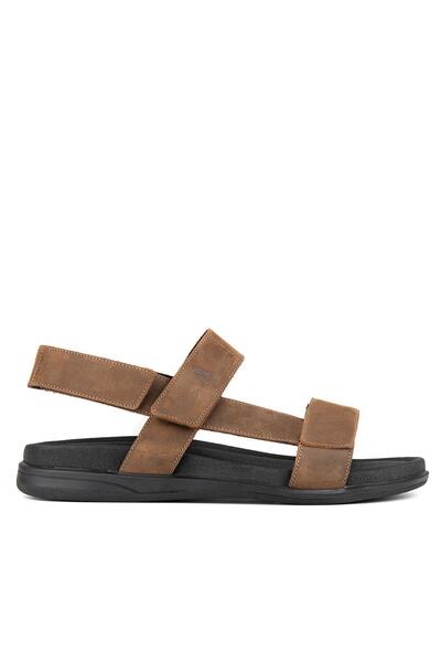 Hush Puppies Mausali Anatomik Taban Hakiki Deri Erkek Sandalet