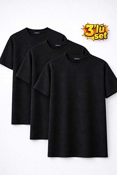 TRYK ΣΕΤ Υφαντό ΜΠΛΟΥΖΑΚΙΑ ΑΠΟ ΜΑΥΡΟ ΥΦΑΣΜΑ GOFRE ΤΥΠΟΥ PETEK DO 3, ΑΛΑΝ ΓΙΑ ...