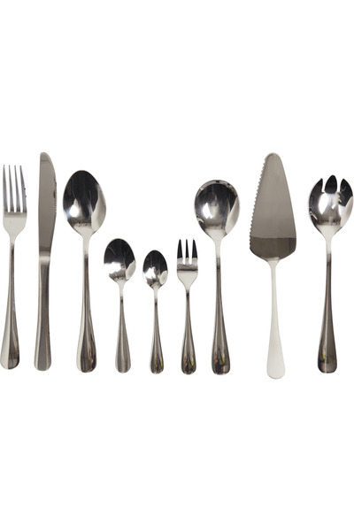 Carrefour Home Carrefour Home 75-piece cutlery set, stainless steel, Silver