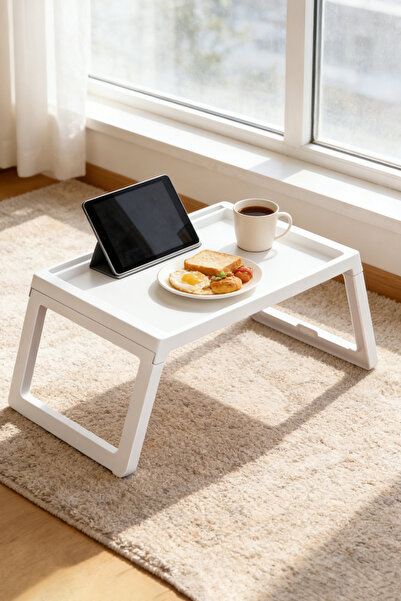 dida-cosmos Breakfast Tray, Foldable, With Card Slots, Suitable For Bedroom A...