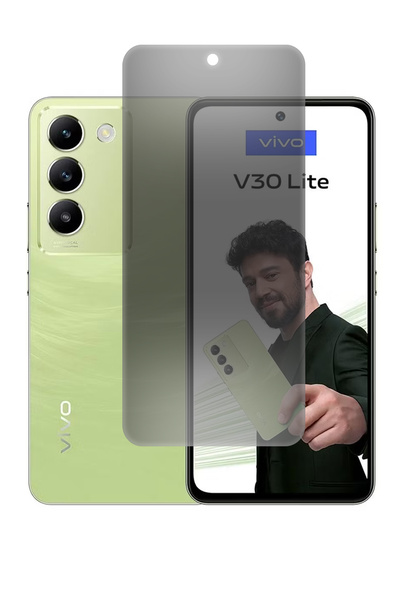 Phonextra Vivo V30 Lite Matte Privacy Ghost Nano Screen Protector Flexible Un...