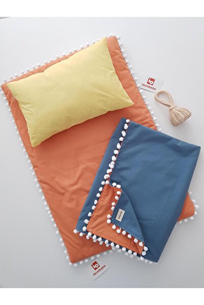 ilkimbebe طقم حفاضات أطفال مع بطانية، وسادة، موسلين، وسادة أطفال، حديثي الولا...