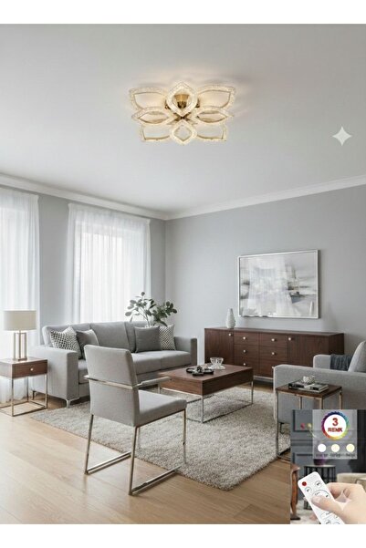 IŞILTI Luka Ledli profonyer tavana sıfır kumandalı 8+1