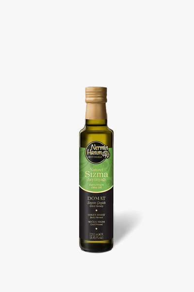 Nermin Hanım Zeytinliği Domat - Erken Hasat Soğuk Sıkım Zeytinyağı D. (250ml)