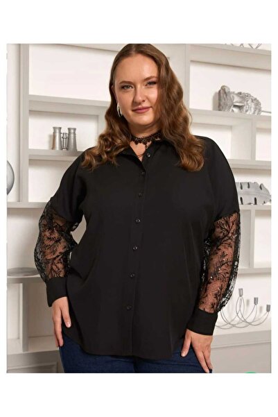 ÖZNUR BÜYÜK BEDEN GÖMLEK