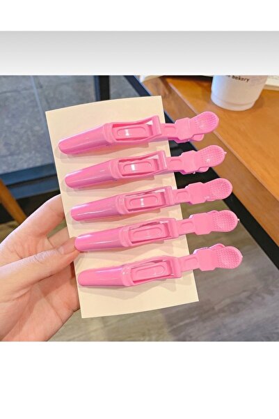 Charlotte Candle 5’li Profesyonel Saç Pens Toka Kuaför Tokası Makyaj Fön Dalg...