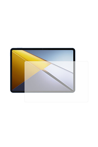 Microcase XM Poco Pad X1 11.2 inch Tablet Uyumlu Tablet Tempered Glass Cam Ko...