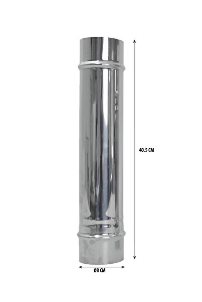 NURGAZ Paslanmaz Soba Bacası Büyük NG PSB-B