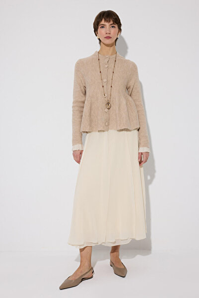 Touché Privé Peplum Knitwear Cardigan