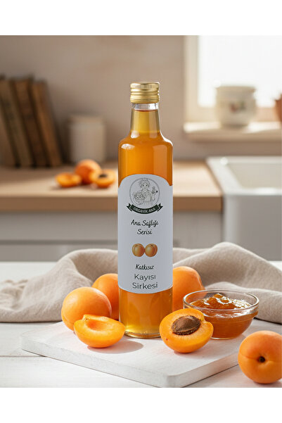 Organik Ana Kayısı Sirkesi 500 ml