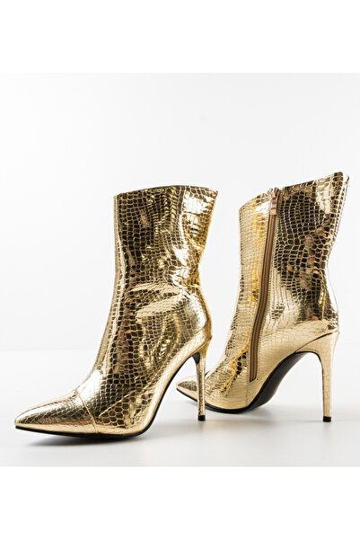 BENOTTİ Women's Ankle Boots Yassin Gold