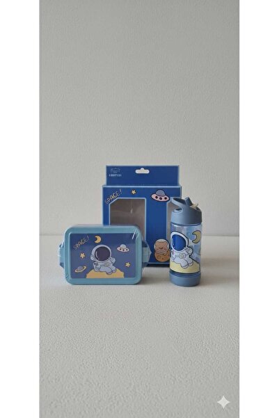 ALPA STORE Lunch Box Water Bottle Set Lunch Box with Straw Water Bottle for C...
