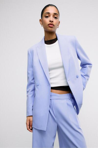 Stradivarius Vücuda oturan blazer ceket