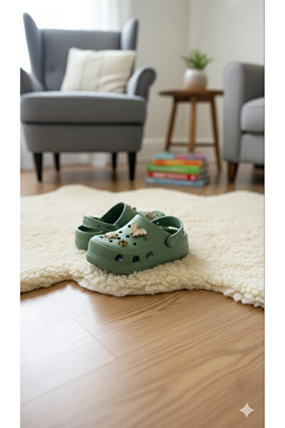 Sonix Şık Tokalı Topuk Destekli Rahat Masaj Taban Çocuk Bebek Sahil Günlük Te...