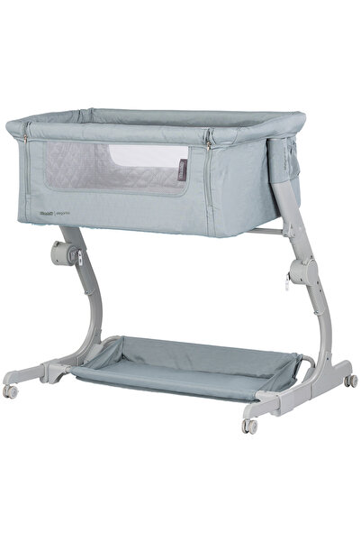 Chipolino Patut co-sleeper Eleganza cu laterala culisanta basil