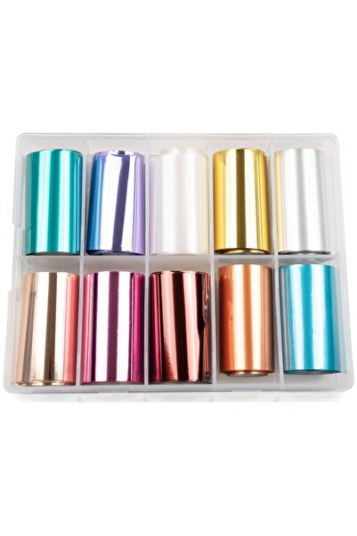 LUXORISE Set folie transfer Mirror Infinite, 10 buc.