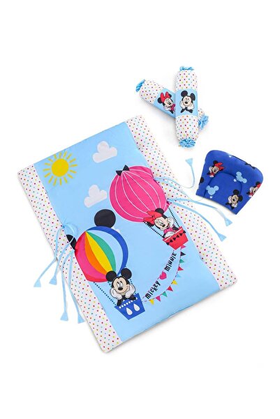 Babyhug Disney Bedding Set, Mickey Mouse Print, 100% Cotton, Soft Polyfill Cu...