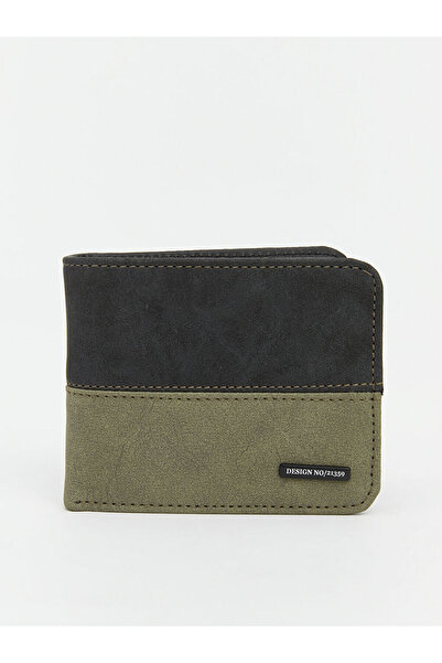 LC Waikiki محفظة جلدية سوداء كبيرة الحجم من GULIS GİYİM تحتوي على مظهر جلدي ف...