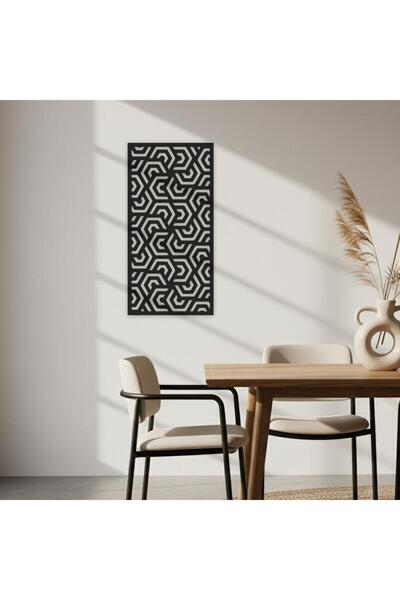 Generic منحوتة أكريليك أسود - ديكور زخارف - مقاس ٣٠*٦٠ -AC-112026023