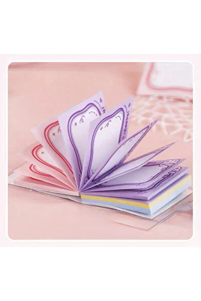 1way Pocket notebook decorated with cartoon characters + pen