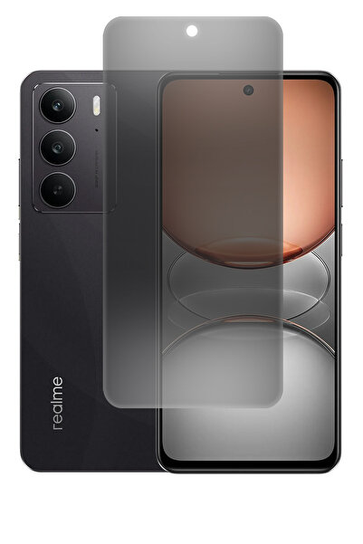 Phonextra واقي شاشة نانو ماتي للخصوصية من Realme C75، مرن وغير قابل للكسر