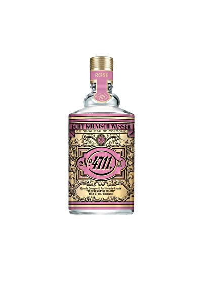 4711 Unisex Eau de Cologne with vaporizer FLORAL COLLECTION ROSE 100 ml