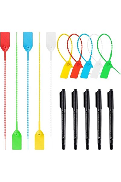 The Bros ١٠٥ قطعة من شرائط السحاب، أربطة أمان ذاتية القفل، شرائط بلاستيكية ما...