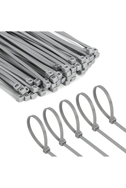 The Bros 120 قطعة من أربطة الكابلات البلاستيكية، أربطة كابلات نايلون ذاتية ال...