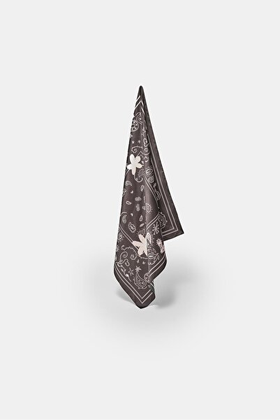 Stradivarius PAİSLEY ÇİÇEKLİ EŞARP