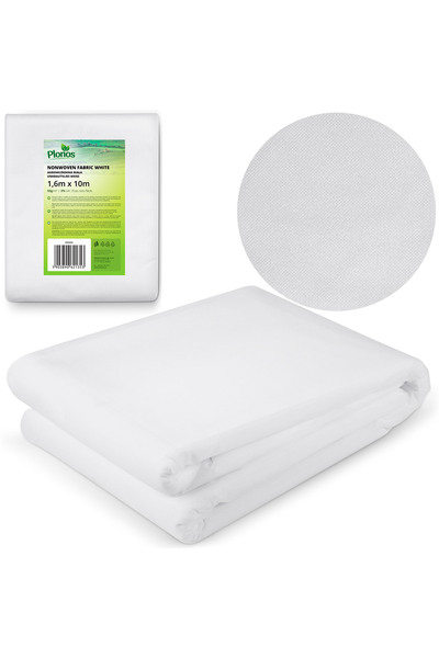 Plonos husă agrotextilă 1000 cm x 160 cm - albă