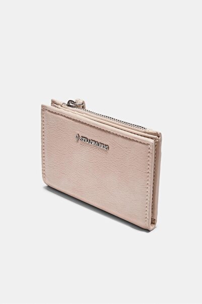 Stradivarius Çekme detaylı kartlık cüzdan