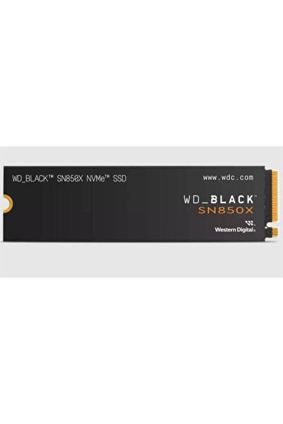 WD 2 TB BLACK SN850X PCI-4.0 7300MBS 6500MBS M2 SSD WDS200T2X0E