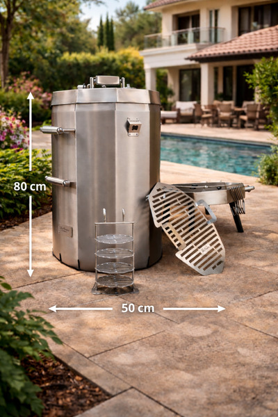 ALEVRA MANGAL,KUYU TANDIR TÜTSÜLEME FIRINI