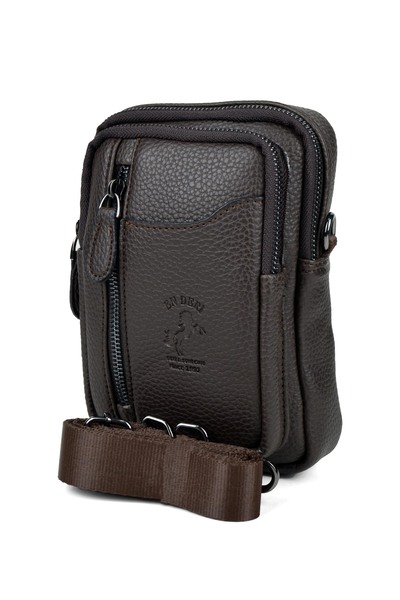 en deri Multi-Compartment Shoulder Bag - Men's Crossbody Bag with Functional ...