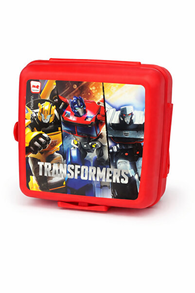 transformers Lisanslı Kendinden Kaşık Çatallı Bölmeli Beslenme 2 Katlı Beslen...