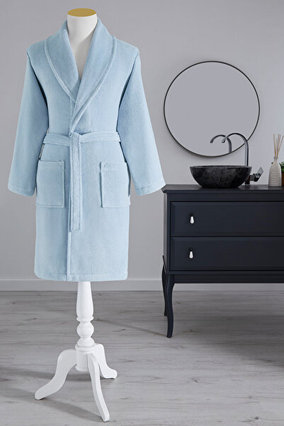 Özdilek Colored Shawl Collar Bathrobe
