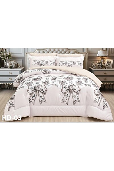 Mon A luxurious summer bedspread set consisting of 6 pieces, with a duvet cov...