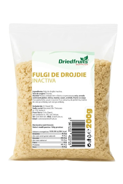 Driedfruit Driedfruits inactive dry yeast flakes - 200 g