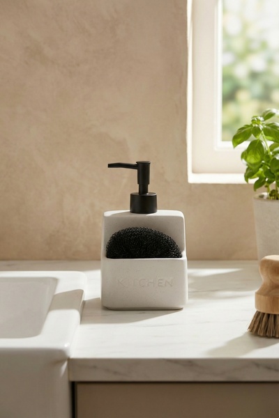 ACAR Rory Liquid Soap Dispenser with Sponge Chamber - 480 ml