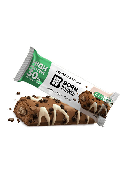 Born Winner كور بلس بروتين بار - نوتي تشوكي كراش 12 قطعة