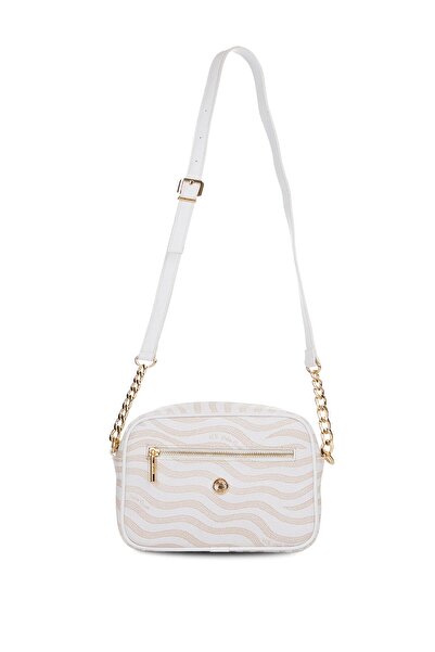 U.S. Polo Assn. Women's Postman Crossbody Bag Ecru Us26171 – Casual Stylish D...
