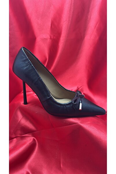 VEYİS USTA Genuine Leather 9 cm Heel Length Stiletto