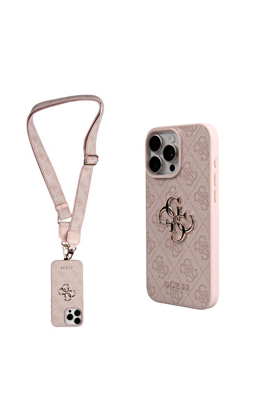 Guess iPhone 16 Pro Max Compatible Case Original Licensed 4g Large Metal Logo...